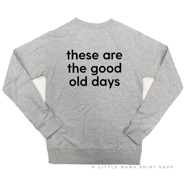 RAINBOW POCKET - THESE ARE THE GOOD OLD DAYS - Set of 2 Matching Sweaters