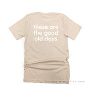 RAINBOW POCKET - THESE ARE THE GOOD OLD DAYS - Unisex Tee Little Mama Shirt Shop