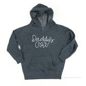 Daddy's Girl - Cursive - Child Hoodie Little Mama Shirt Shop LLC