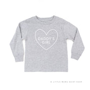 Daddy's Girl (Heart Around) - Child LONG SLEEVE Tee Little Mama Shirt Shop