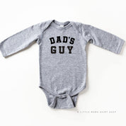 DAD'S GUY - VARSITY - Long Sleeve Child Shirt Little Mama Shirt Shop