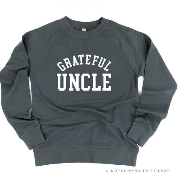 Grateful Uncle - (Varsity) - Lightweight Pullover Sweater