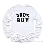 DAD'S GUY - VARSITY - Long Sleeve Child Shirt Little Mama Shirt Shop