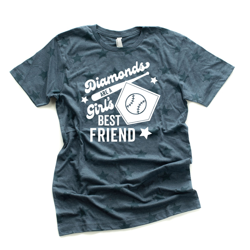 Diamonds are a Girls Best Friend - Unisex STAR Tee