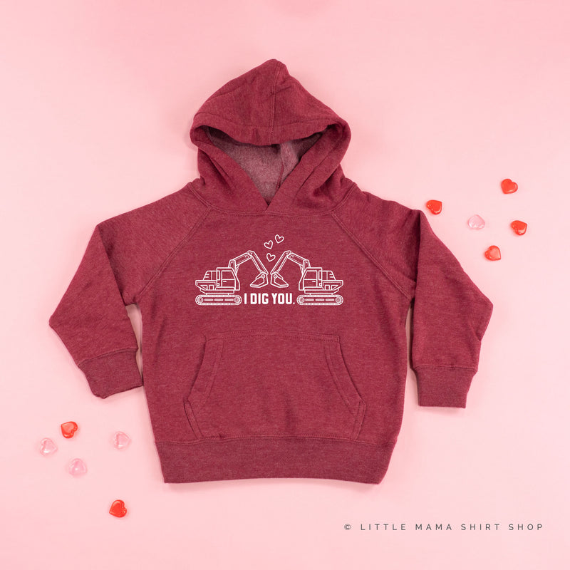 I Dig You - Excavators - Child HOODIE