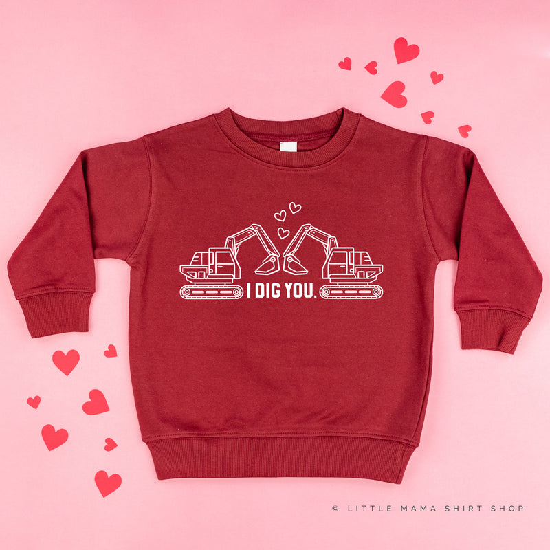 I Dig You - Excavators - Child Sweater