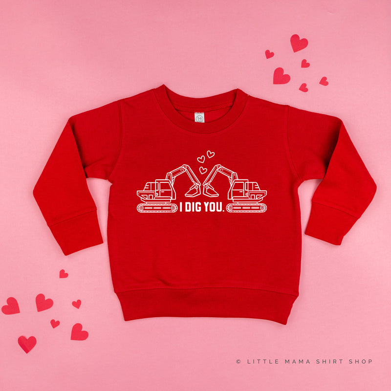 I Dig You - Excavators - Child Sweater