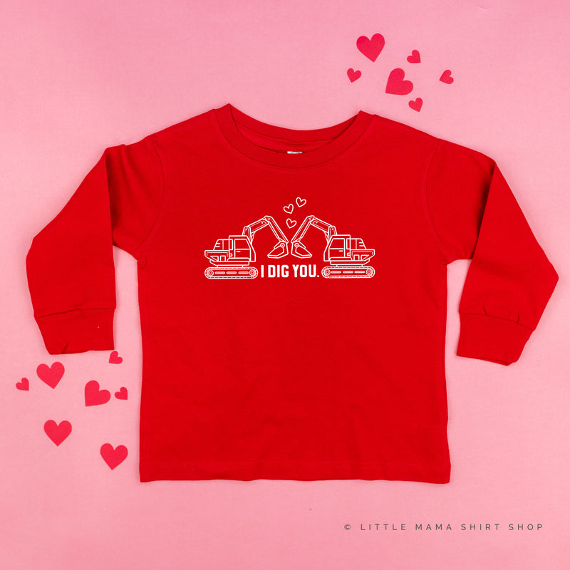 I Dig You - Excavators - Child LONG SLEEVE Tee