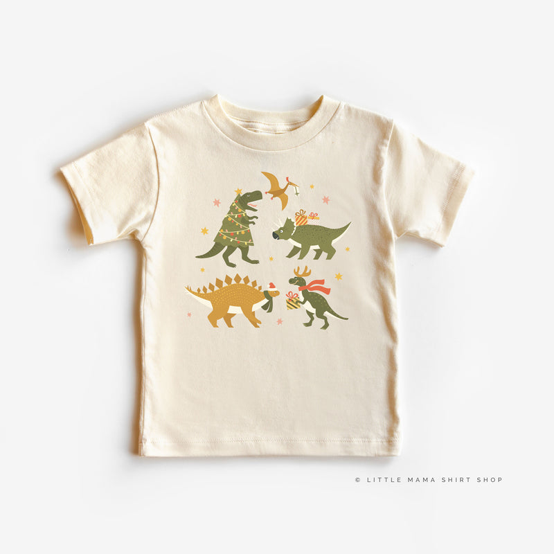 Christmas Dinosaurs - Child Tee