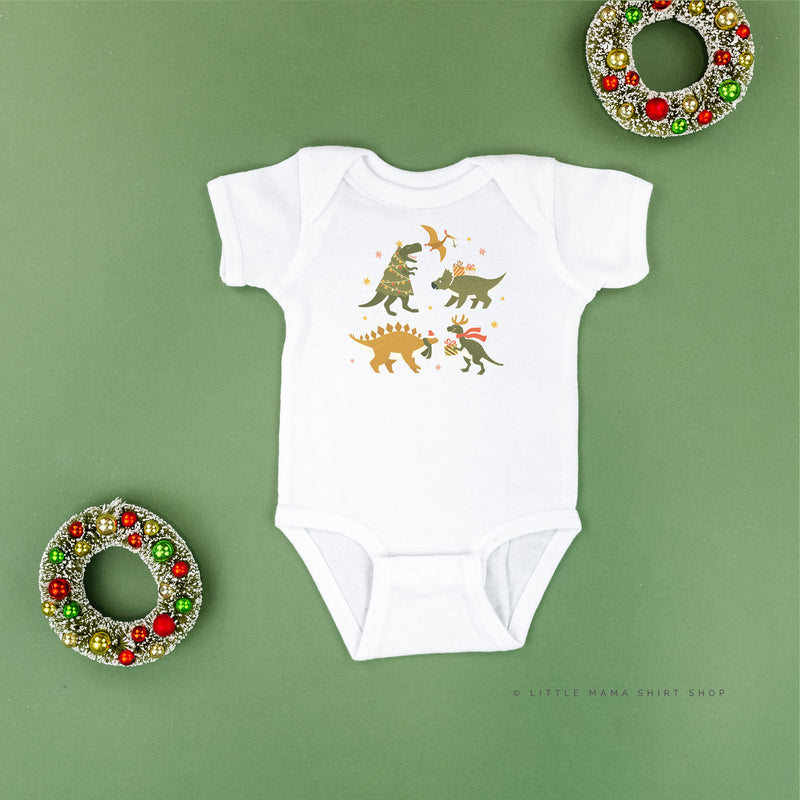 Christmas Dinosaurs - Child Tee