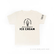 I Dream of Ice Cream - Ice Cream Sleeve Detail - Child Tee