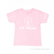 I Dream of Ice Cream - Ice Cream Sleeve Detail - Child Tee