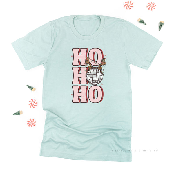 Ho Ho Ho - Disco Ball - Unisex Tee