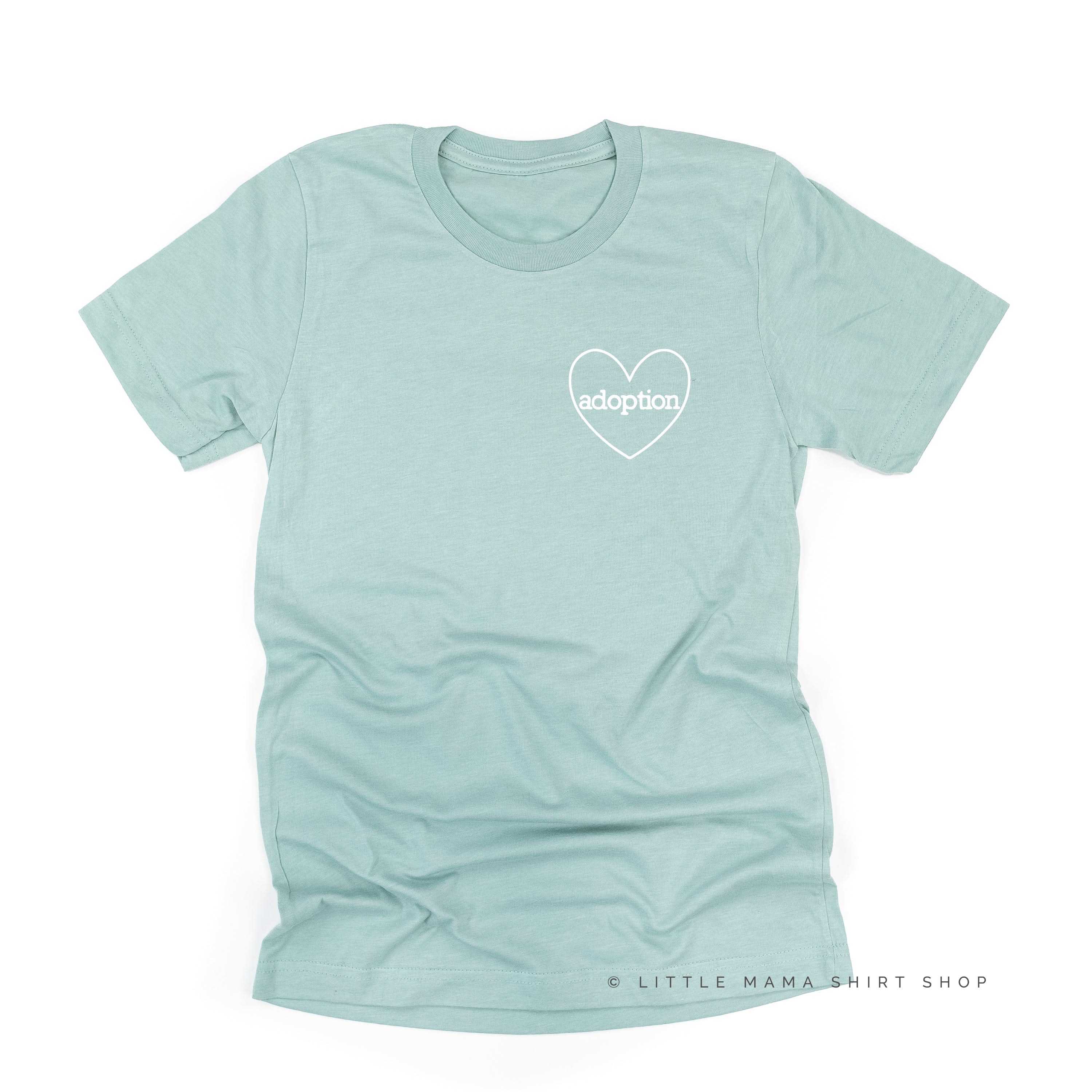Adoption ♥ - Unisex Tee Little Mama Shirt Shop