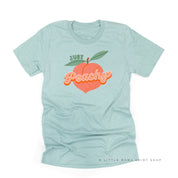 Just Peachy - Unisex Tee Little Mama Shirt Shop