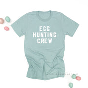 Block Font - Egg Hunting Crew - Unisex Tee Little Mama Shirt Shop