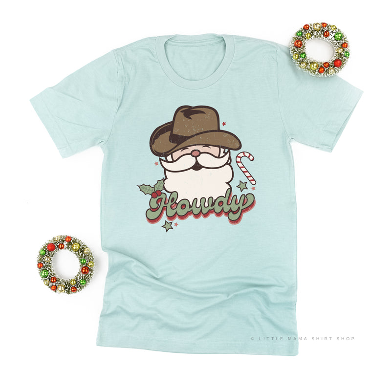 Howdy - Cowboy Santa - Unisex Tee