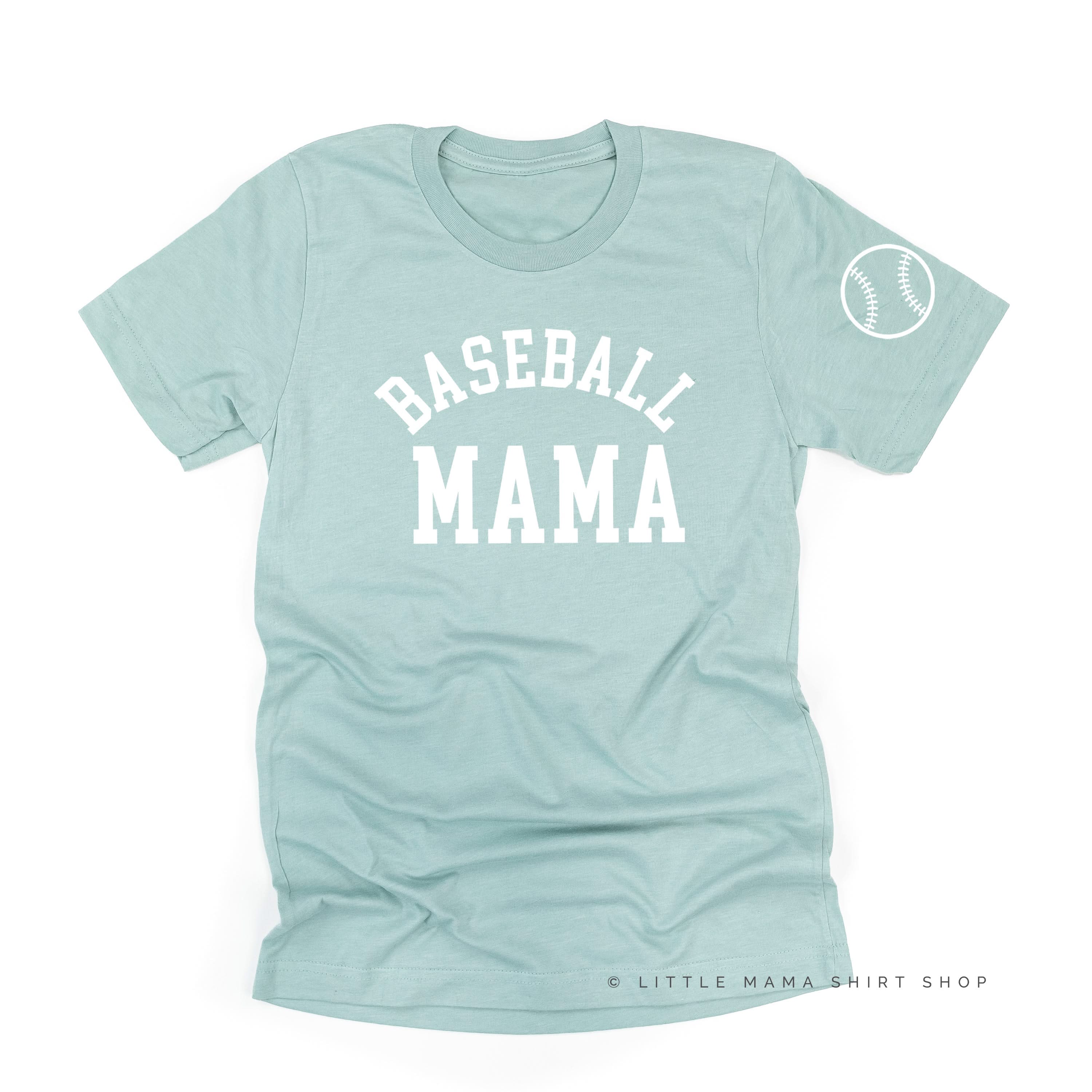 Baseball Mama (sd) - Unisex Tee Little Mama Shirt Shop
