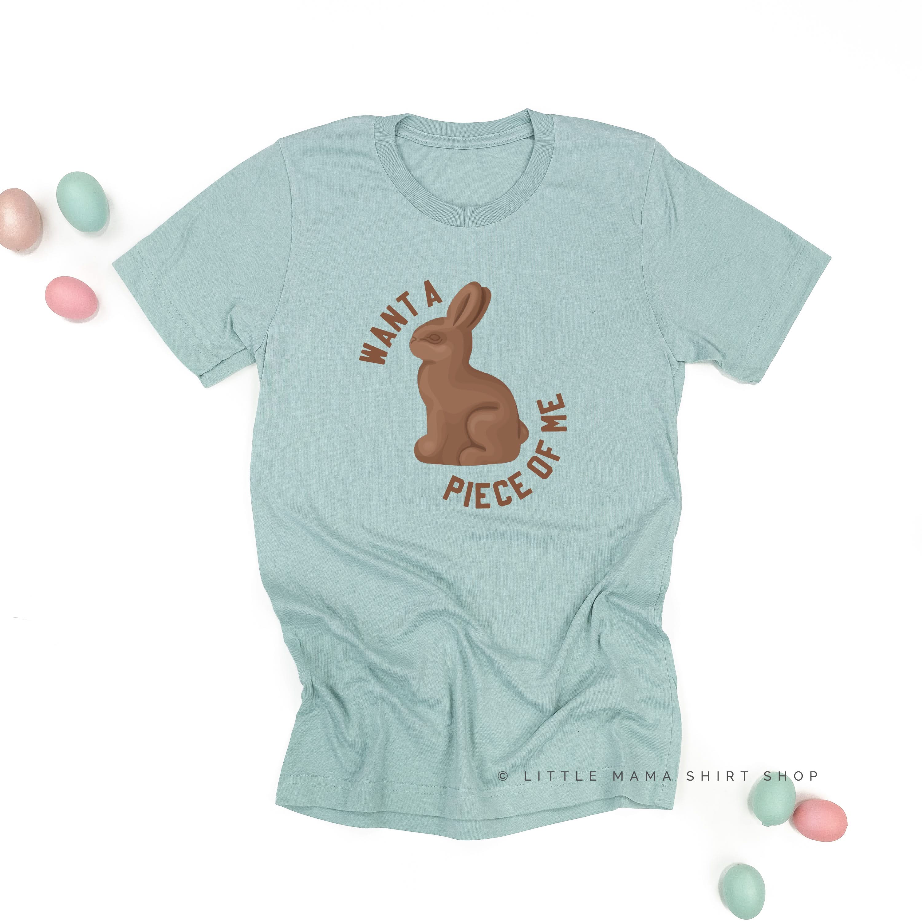 Want A Piece Of Me - Unisex Tee Little Mama Shirt Shop