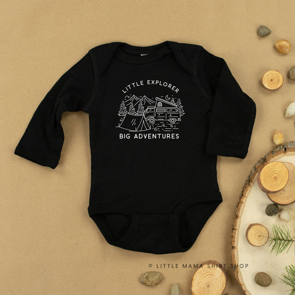 LITTLE EXPLORER BIG ADVENTURES - Long Sleeve Child Shirt