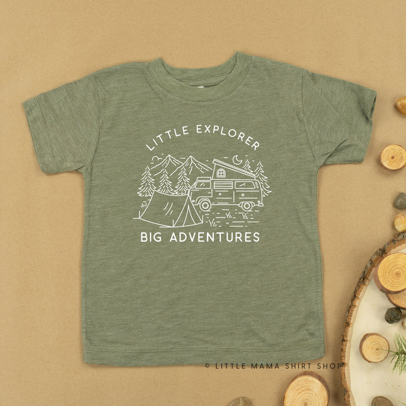 LITTLE EXPLORER BIG ADVENTURES - Short Sleeve Child Shirt