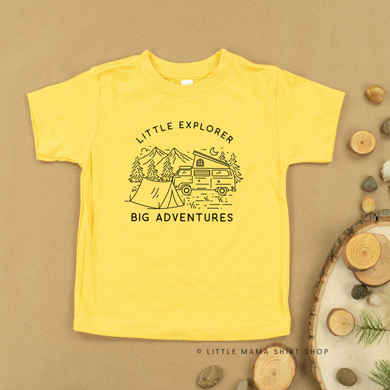LITTLE EXPLORER BIG ADVENTURES - Short Sleeve Child Shirt