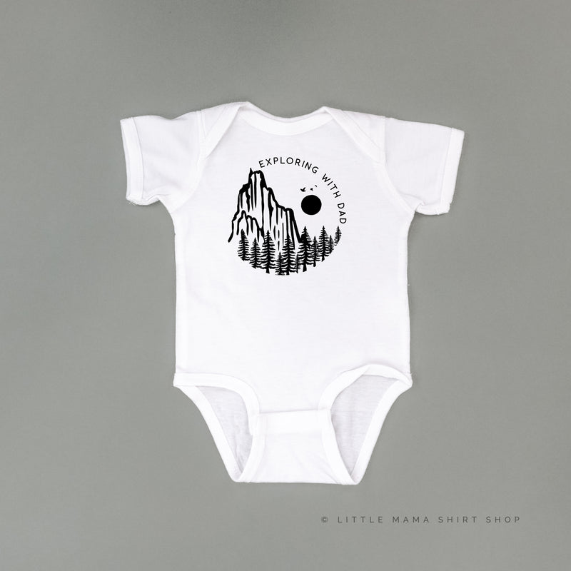 EXPLORING WITH DAD - Short Sleeve Child Shirt