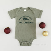 Nobody's Walking Out On This Fun Old-Fashioned Family Christmas - Child Tee Little Mama Shirt Shop