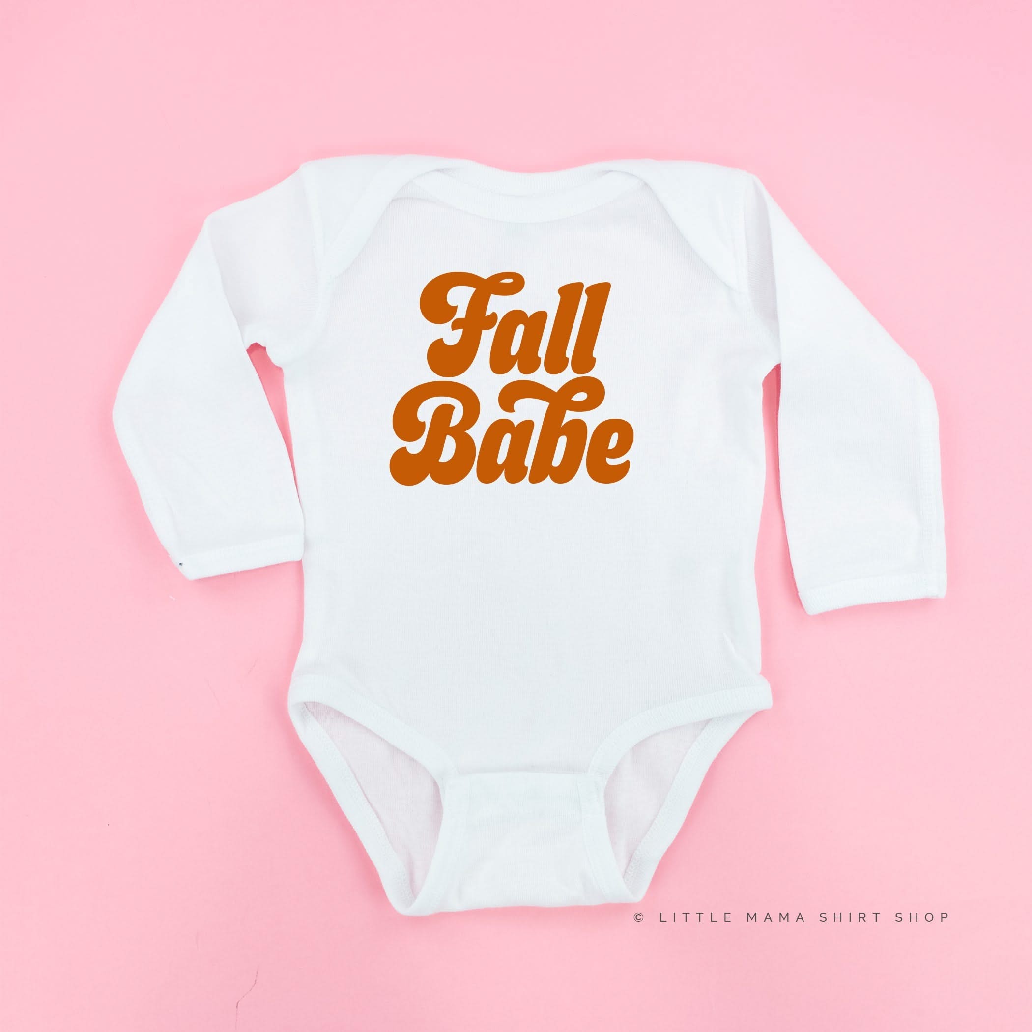Fall Babe - Long Sleeve Child Shirt Little Mama Shirt Shop