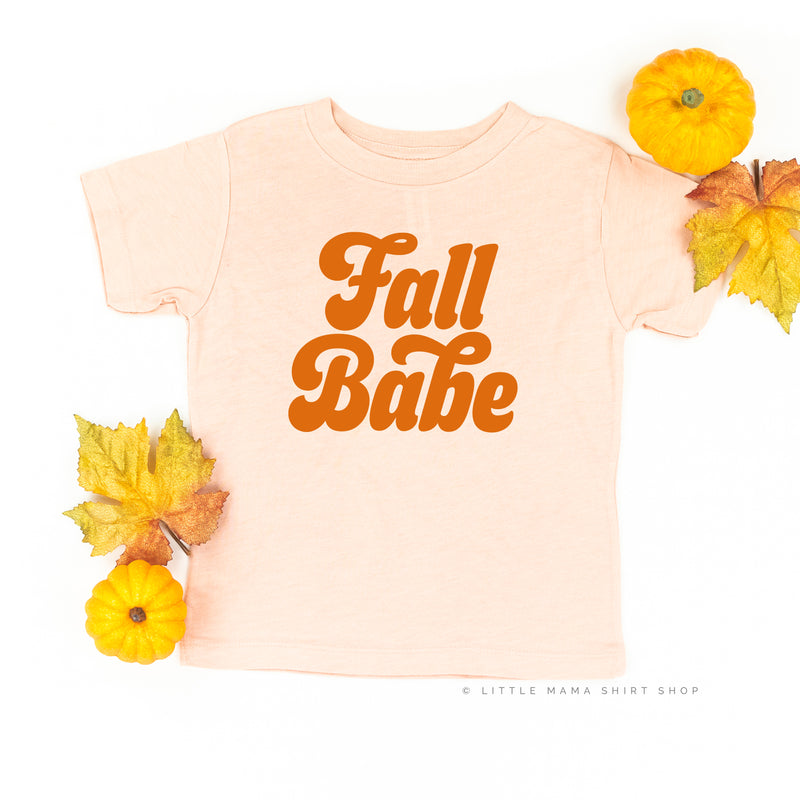 Fall Babe - Short Sleeve Child Shirt