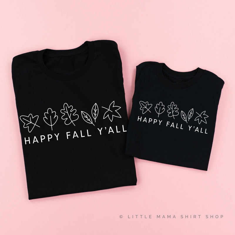 Happy Fall Y'all - Set of 2 Shirts