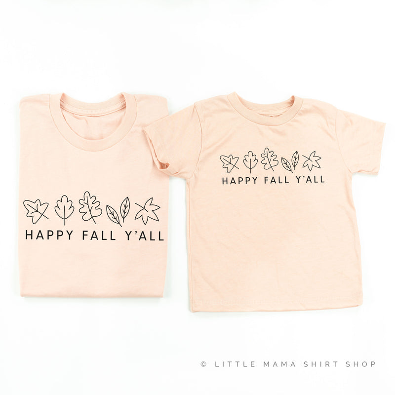 Happy Fall Y'all - Set of 2 Shirts