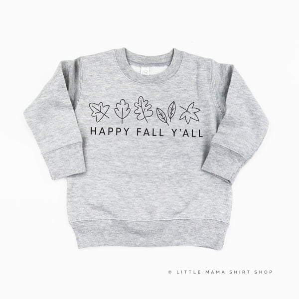 Happy Fall Y'all - Child Sweater