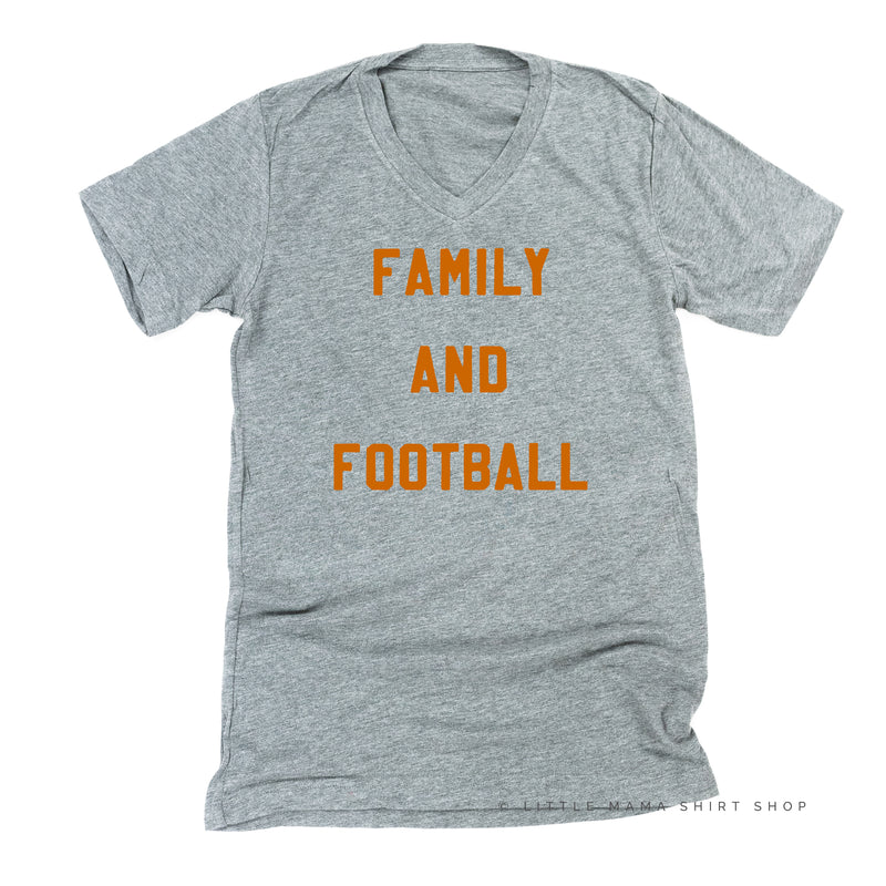 Family and Football  - Unisex Tee