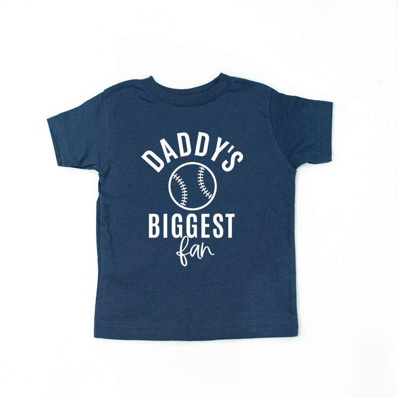 Daddy's Biggest Fan - BASEBALL - Short Sleeve Child Shirt