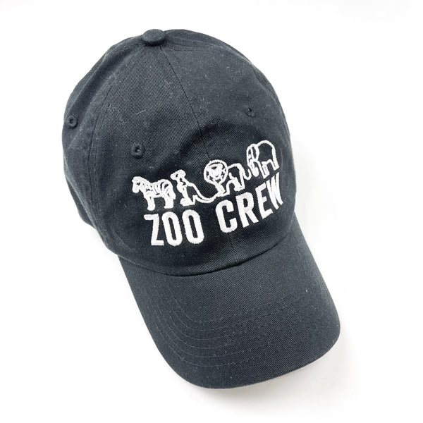 ZOO CREW - Child Size - Black Baseball Cap