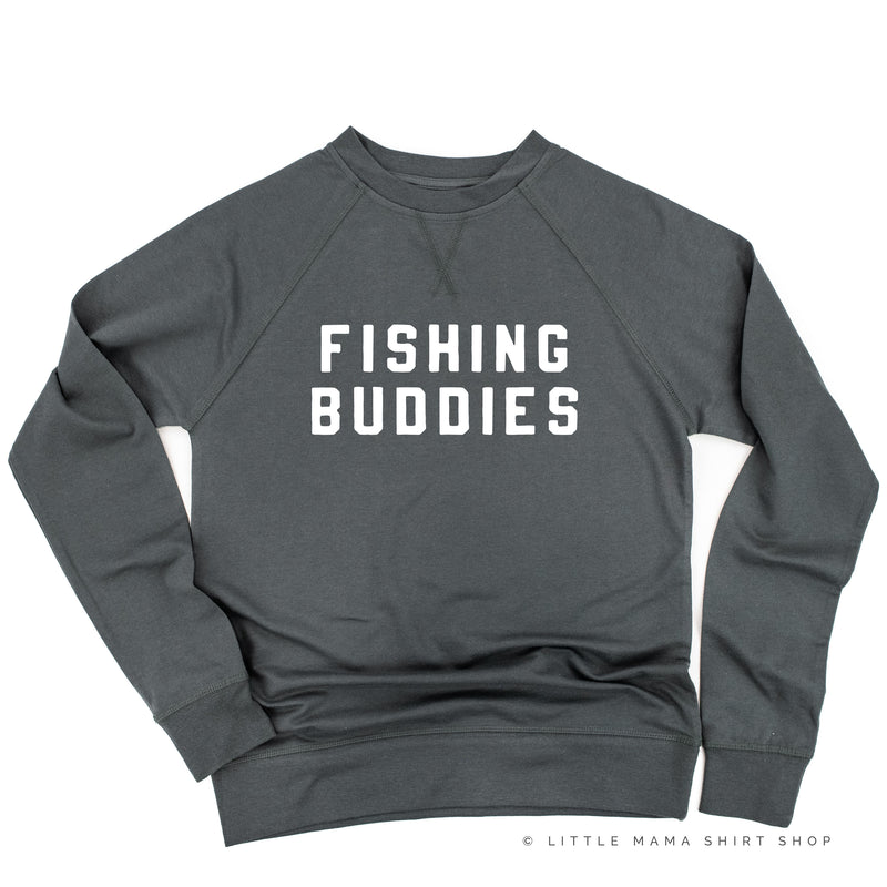 FISHING BUDDIES - Lightweight Pullover Sweater