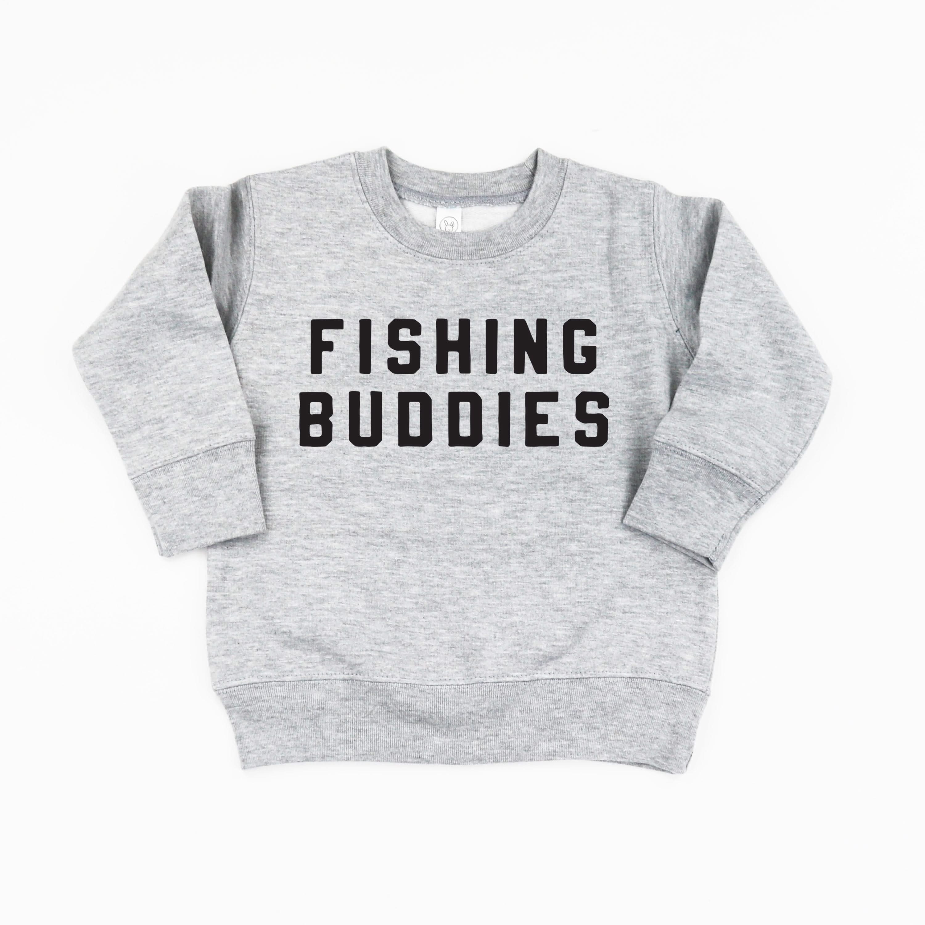 FISHING BUDDIES - Child Sweater Little Mama Shirt Shop