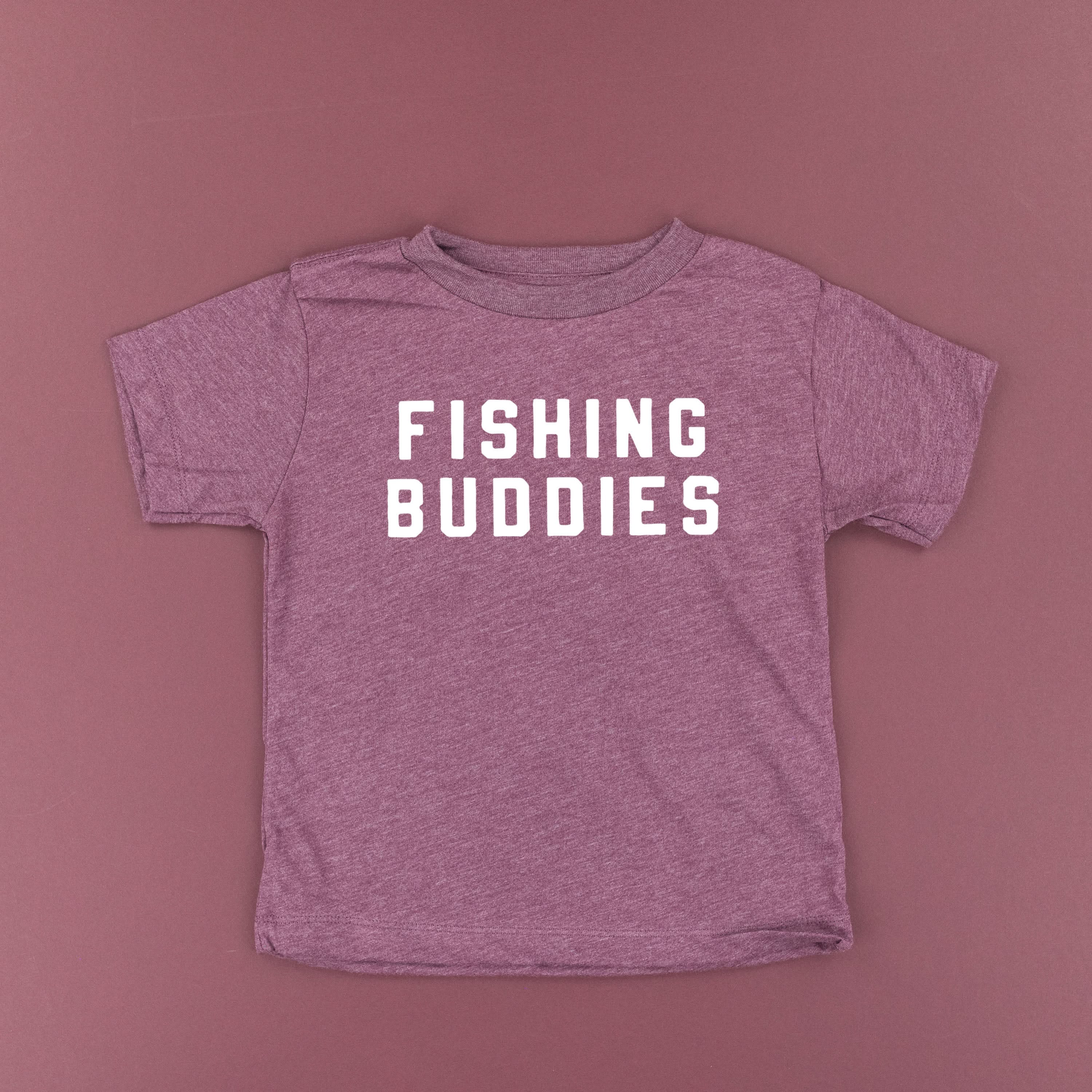 FISHING BUDDIES - Short Sleeve Child Shirt Little Mama Shirt Shop