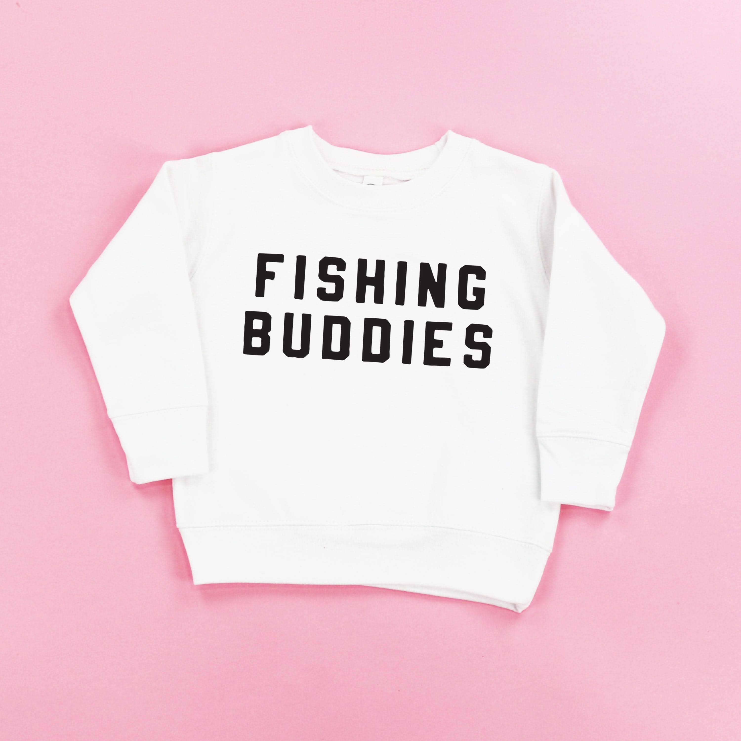 FISHING BUDDIES - Child Sweater Little Mama Shirt Shop