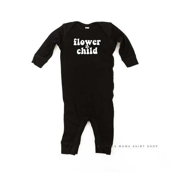 FLOWER CHILD - One Piece Baby Sleeper