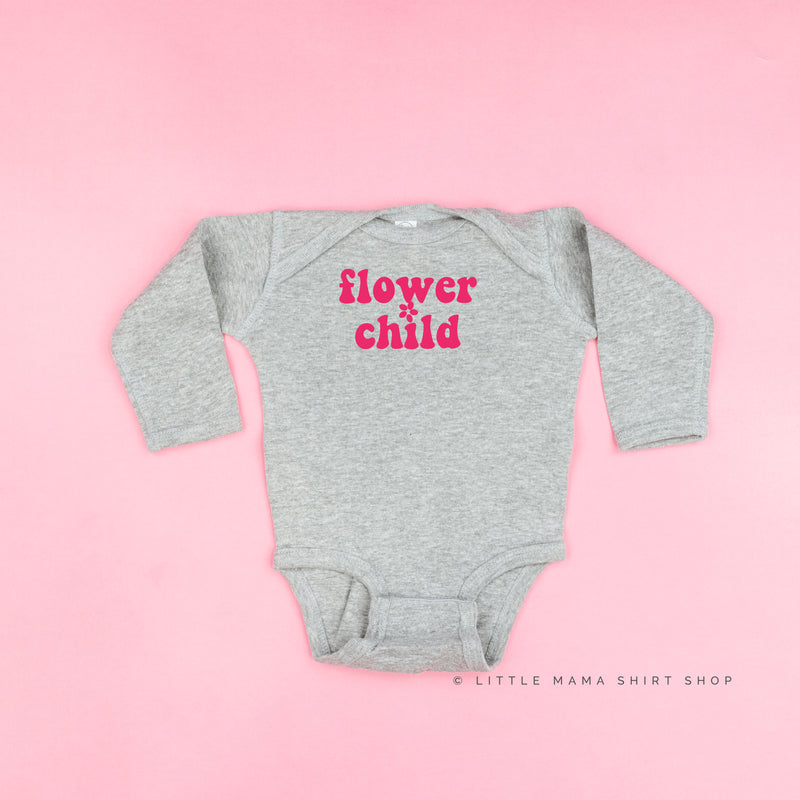 FLOWER CHILD - Long Sleeve Child Shirt