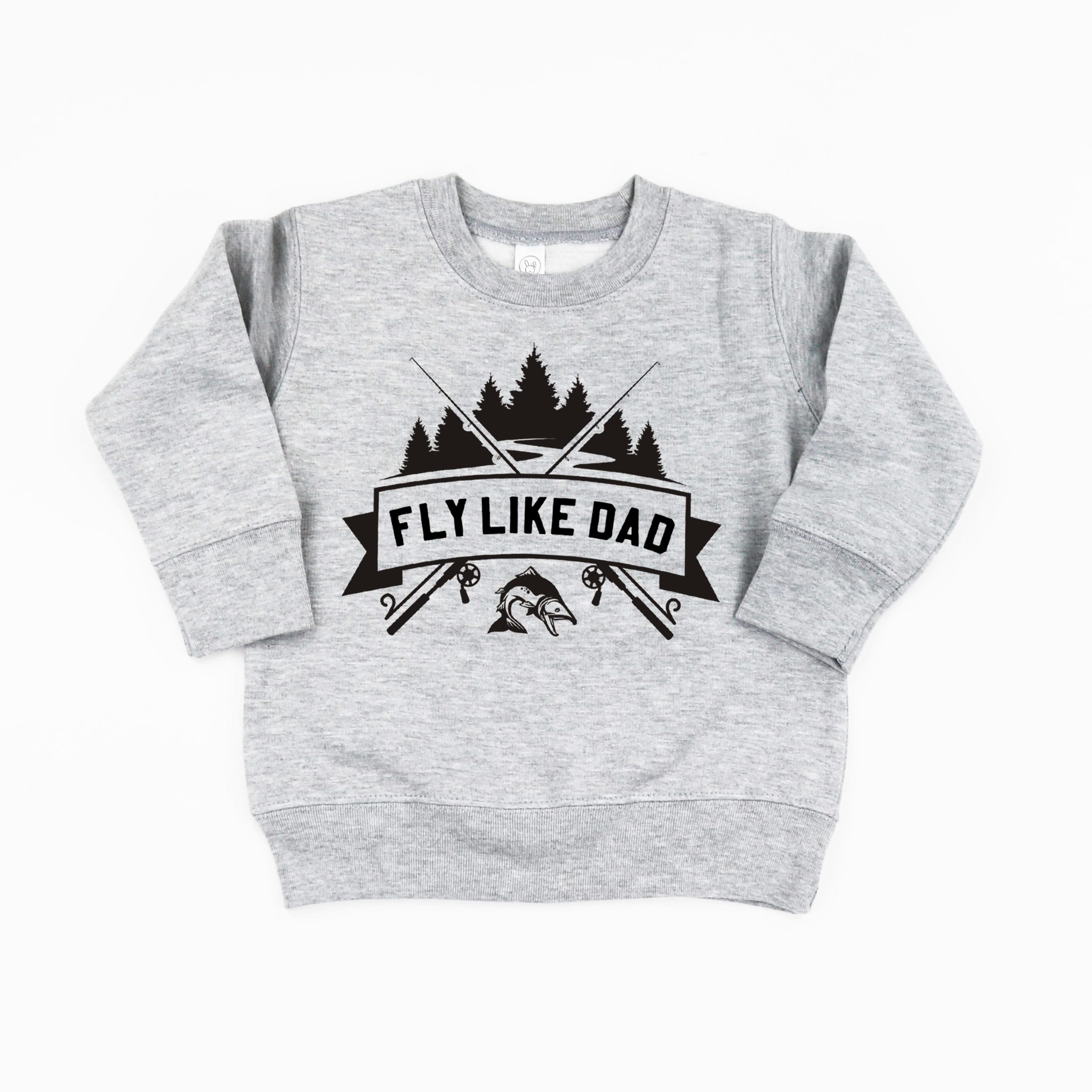 FLY LIKE DAD - Child Sweater Little Mama Shirt Shop