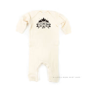 Fly Like Dad - One Piece Baby Sleeper Little Mama Shirt Shop