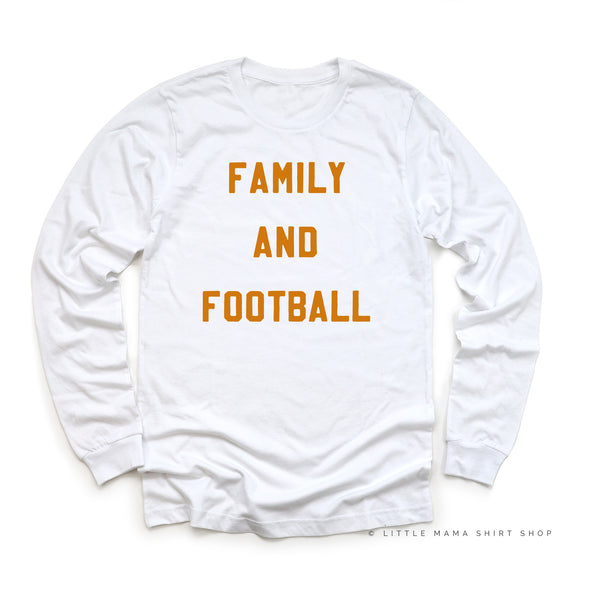 Family and Football - Long Sleeve Child Shirt