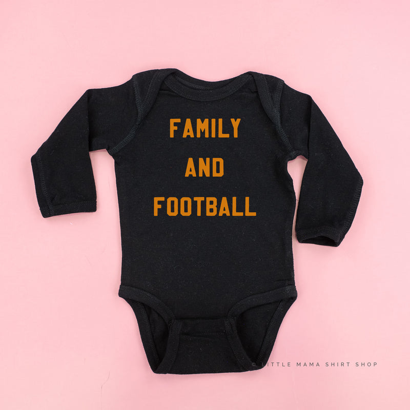 Family and Football - Long Sleeve Child Shirt