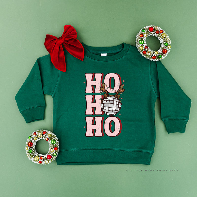 Ho Ho Ho - Disco Ball - Child Sweater