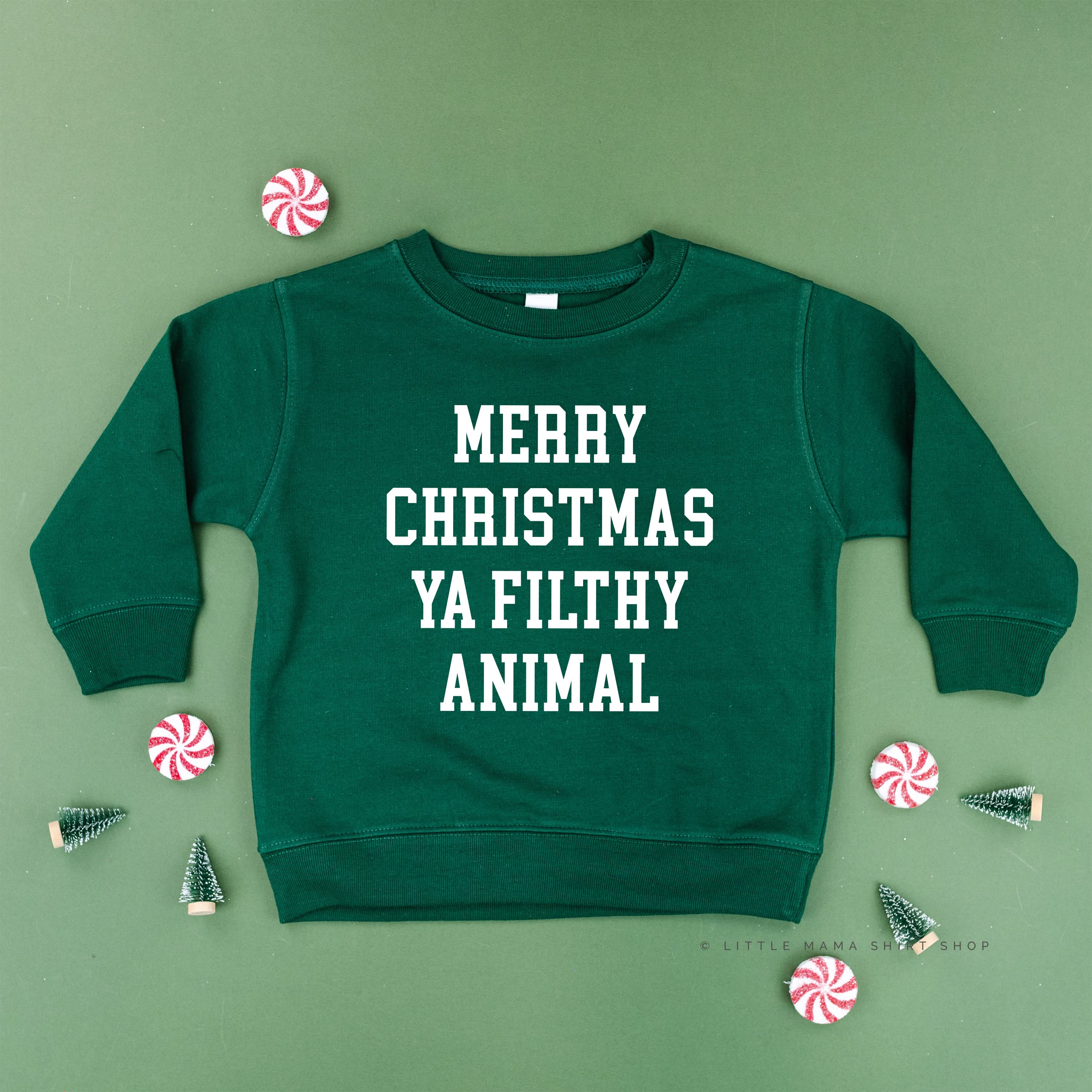 Merry Christmas Ya Filthy Animal - Child Sweater