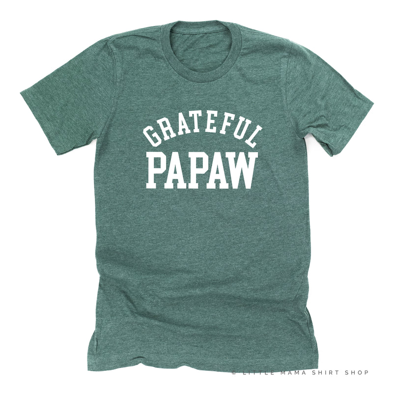 Grateful Papaw - (Varsity) - Unisex Tee