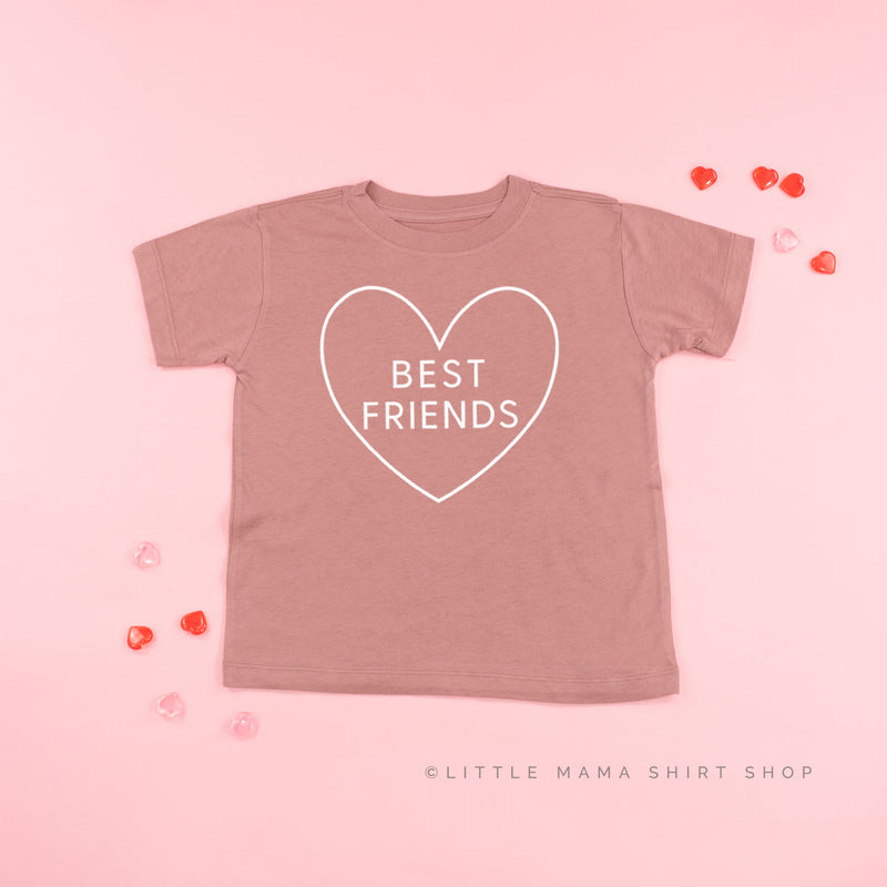 Best Friends ♡ (Heart Around) - Short Sleeve Child Tee